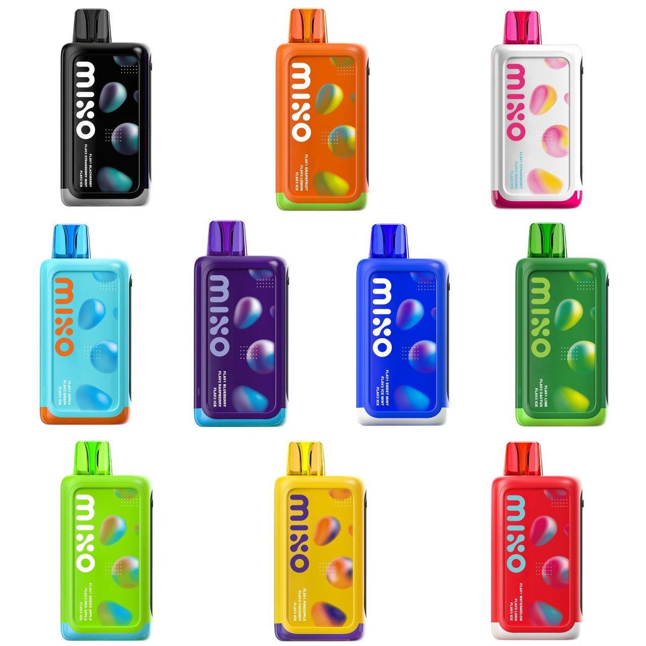 VAPORIZADOR DESECHABLE MIXXO 40 MIL PUFF 2 SABORES REGULADOR DE ICE