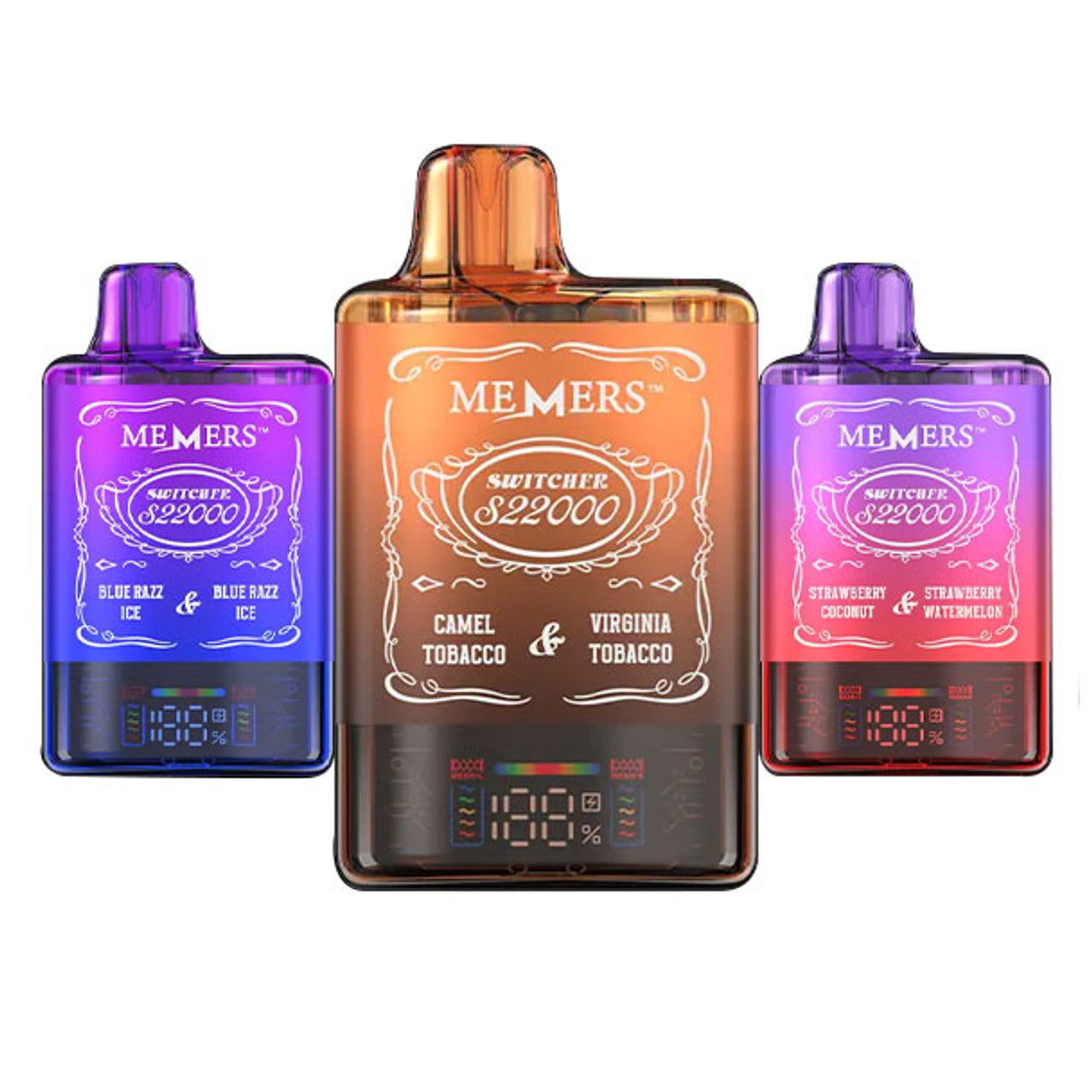 VAPORIZADOR DESECHABLE MEMBERS SWITCHERS DOBLE SABOR 22K PUFF