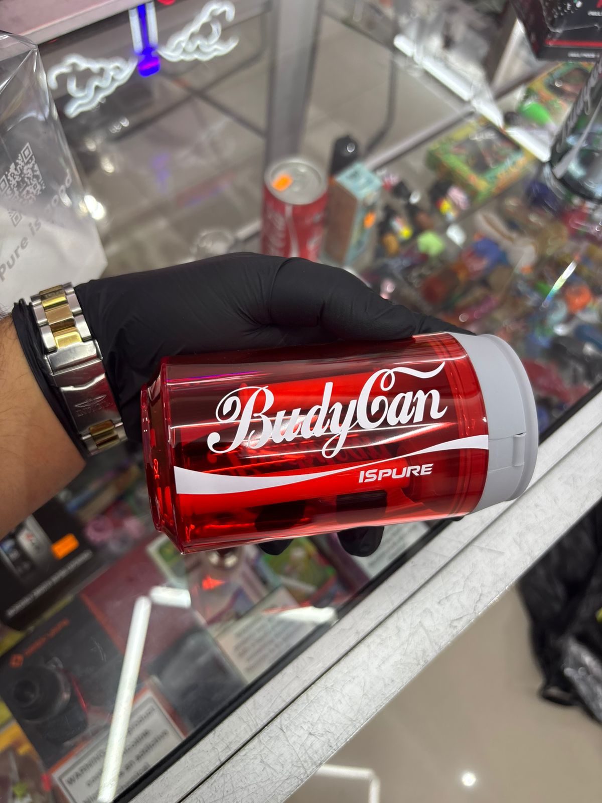 BONG TIPO LATA COCA COLA
