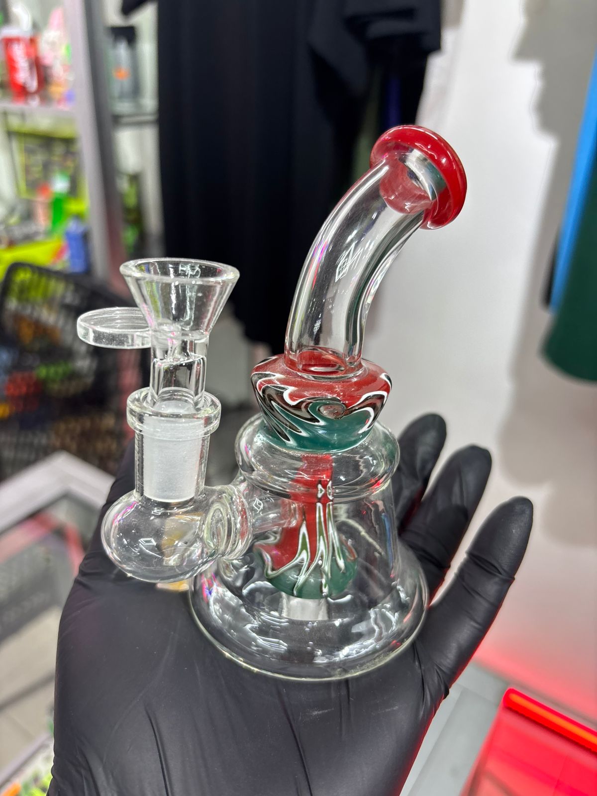 BONGS DE VIDRIO PEQUEÑOS WAX O HIERBAS