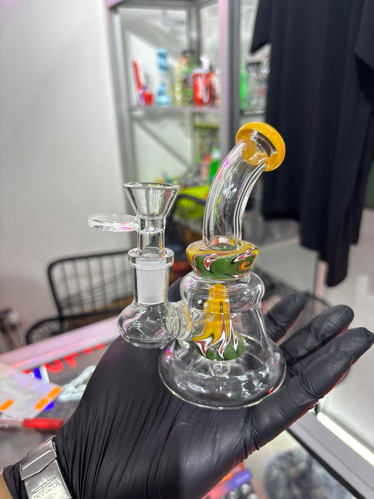 BONGS DE VIDRIO PEQUEÑOS WAX O HIERBAS