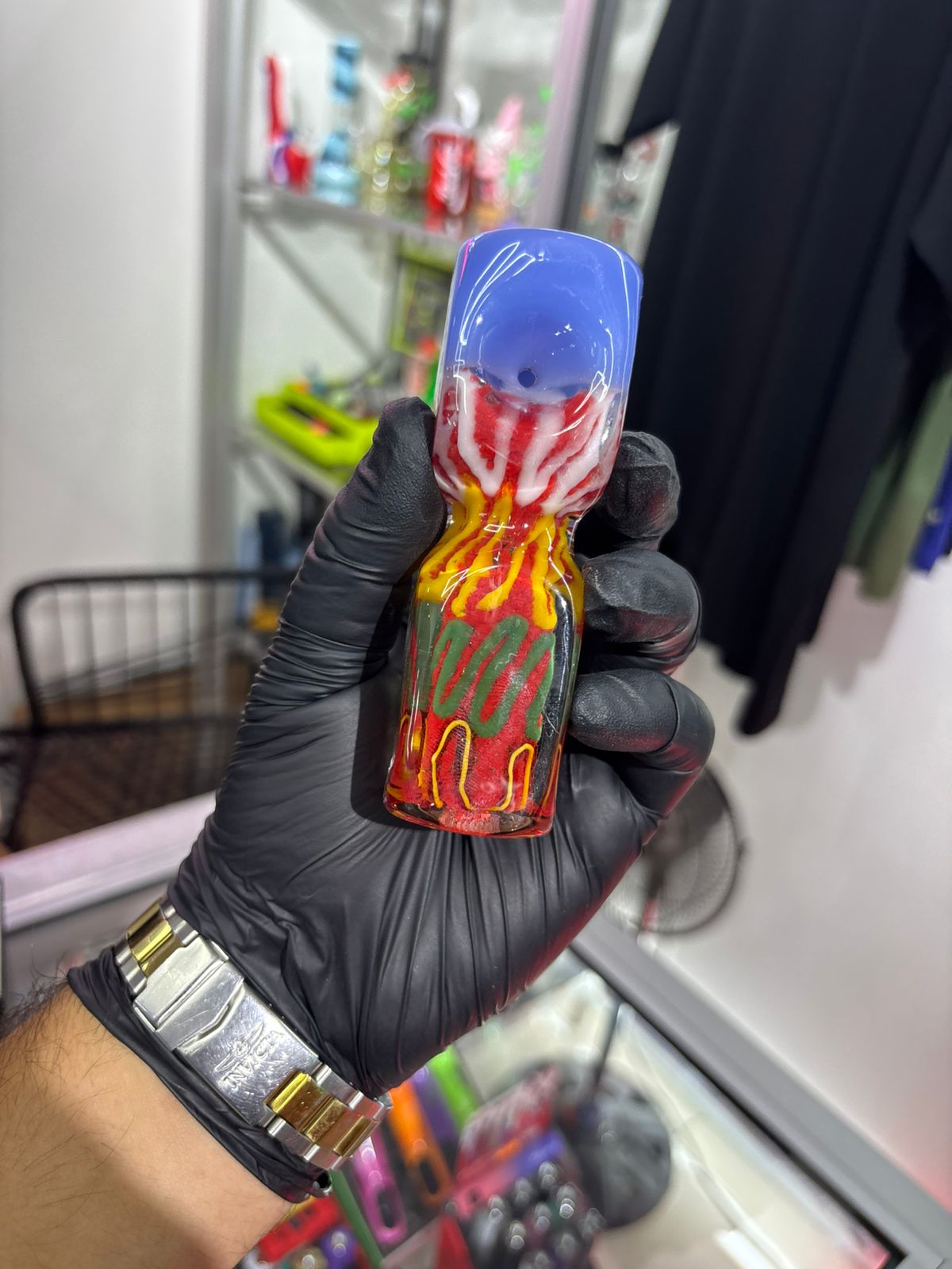 PIPAS DE VIDRIO VARIEDAD COLORES Y TAMAÑOS
